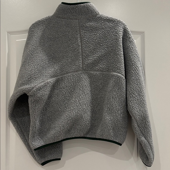 TNA Gray Sherpa Fleece pullover - Picture 5 of 5